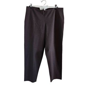 Eileen Fisher NWT Woman Size L Ponte Knit Pull On Tapered Pant Classic Luxury